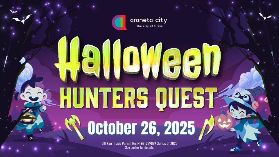 Embark on a spooky adventure with Araneta City's “Halloween Hunters Quest”